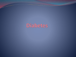 Diabetes - Elliott