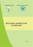 BUILDING INSPECTION GUIDELINE Tools