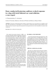 Bone-conducted brainstem auditory evoked response in a dog with