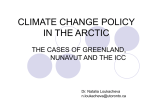 climate change policy in the arctic
