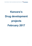 the Kancera Project Update Feb. 2017