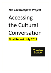 Accessing the Cultural Conversation