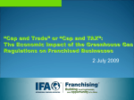 IFA Presentation on Cap and Trade Issues