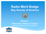 Radio Merit Badge - Boy Scouts of America