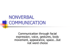functions of nonverbal communication
