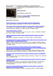 This paper is published in a part-themed issue of Photochemical