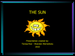 Sun as an Energy Source