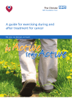 A guide for exercising during and after treatment for