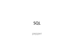 SQL