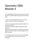 Geometry DBA Module 4