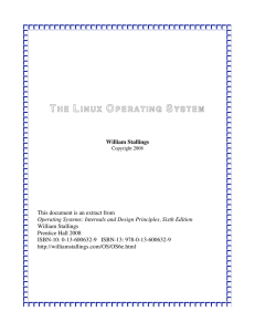 the linux operating system