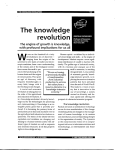 The knowledge revolution