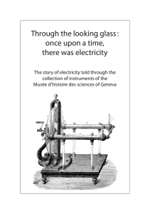 once upon a time, there was electricity