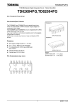 TD62604PG,TD62604FG - Toshiba America Electronic Components