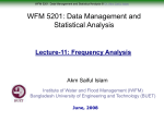 Lecture-11: Frequency Analysis (Plotting Position, Normal