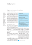 Diagnosis and treatment of low back pain | The BMJ