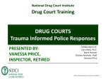 Vanessa Price Trauma Informed Responses in Specialty Courts