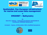 SeaDataNet, Pan-European infrastructure for marine and ocean