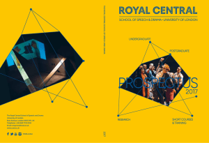 Royal central - Central School of Speech and Drama