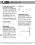 Introduction to Terminations