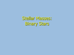 Binary Stars