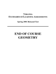 end of course geometry