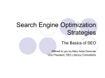 Search Engine Optimization: All About Linking