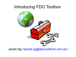 Introducing FDO Toolbox
