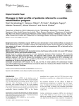 Changes in lipid profile of patients referred to a cardiac rehabilitation