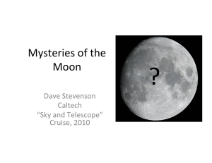 Mysteries of the Moon