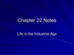 Chapter 22 Notes - Martin`s Mill ISD