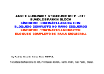 acute coronary syndrome with left bundle branch block síndrome