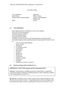 EU Core Safety Profile