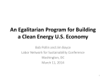 pollin-boyce-egalita.. - Labor Network for Sustainability