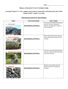 History of Earth Study Guide