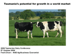 1. Tasmania`s Potential for Growth in a World Market