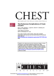 The Pulmonary Complications of Crack Cocaine