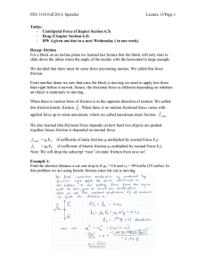 Centripetal Force (Chapter Section 6.5)