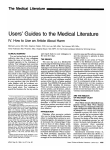 Users` Guides to the Medical Literature