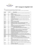 CDT-7 changes for EagleSoft 13.00