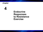 Endocrine Responses to Resistance Exercise