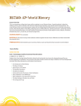 HST560: AP® World History