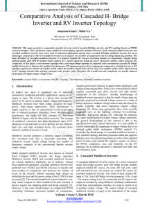 Comparative Analysis of Cascaded H