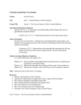 Lesson Plan - Colorado FFA