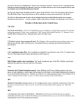 Timeline of Federalism in the United States