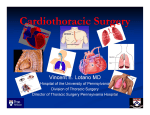 Cardiothoracic Surgery - University of Pennsylvania