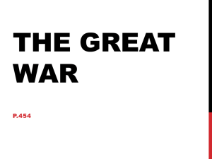 The Great War