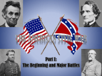 THE AMERICAN CIVIL WAR