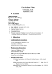 CURRICULUM VITAE - Assiut University