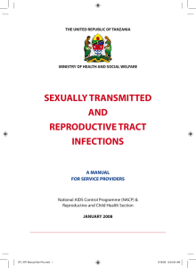 sexually transmitted and reproductive tract infections